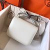 Hermes Mini Constance 18cm White Epsom Bag - Image 2