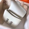 Hermes Mini Constance 18cm White Epsom Bag - Image 7