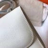Hermes Mini Constance 18cm White Epsom Bag - Image 8
