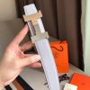 Hermes Constance Belt Buckle & Perle Clemence 38 MM Strap - Image 4