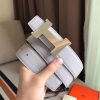 Hermes Constance Belt Buckle & Perle Clemence 38 MM Strap - Image 9