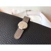 Hermes Bicolor Dogon Duo Wallet In Black/Taupe Leather - Image 2