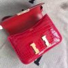 Hermes Constance 24cm Braise Porosus Crocodile - Image 7