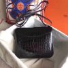 Hermes Constance 24cm Black Porosus Crocodile - Image 4