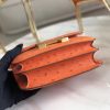 Hermes Mini Constance 18cm Orange Ostrich Leather - Image 8