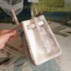 Hermes Birkin 30cm Niloticus Crocodile Himalaya - Image 2