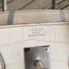 Hermes Birkin 30cm Niloticus Crocodile Himalaya - Image 6