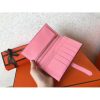 Hermes Bi-Color Epsom Bearn Wallet Grey/Pink - Image 7
