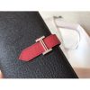 Hermes Bi-Color Epsom Bearn Wallet Black/Ruby - Image 5