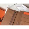 Hermes Bi-Color Epsom Bearn Wallet Taupe/Brown - Image 7
