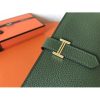 Hermes Canopee Clemence Bearn Gusset Wallet - Image 6
