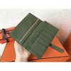 Hermes Canopee Clemence Bearn Gusset Wallet - Image 9