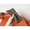Hermes Taupe Clemence Bearn Gusset Wallet - Image 6