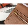 Hermes Brown Epsom Bearn Gusset Wallet - Image 13