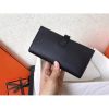 Hermes Black Epsom Bearn Gusset Wallet - Image 8