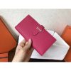 Hermes Peach Epsom Bearn Gusset Wallet - Image 5