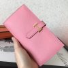 Hermes Pink Epsom Bearn Gusset Wallet - Image 3