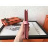 Hermes Pink Epsom Bearn Gusset Wallet - Image 4