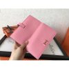 Hermes Pink Epsom Bearn Gusset Wallet - Image 9