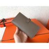 Hermes Taupe Epsom Bearn Gusset Wallet - Image 5