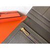 Hermes Taupe Epsom Bearn Gusset Wallet - Image 7