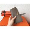 Hermes Taupe Epsom Bearn Gusset Wallet - Image 8