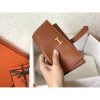 Hermes Gold Swift Bearn Gusset Wallet - Image 4