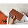 Hermes Gold Swift Bearn Gusset Wallet - Image 5
