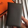 Hermes Vert Gris Epsom Calvi Card Holder - Image 5