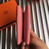 Hermes Pink Epsom Calvi Card Holder - Image 4