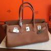 Hermes Brown JPG Shoulder Birkin 42cm Bag - Image 5