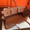 Hermes Brown JPG Shoulder Birkin 42cm Bag - Image 9