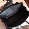 Hermes Black Swift Birkin 30cm Handmade Bag - Image 7