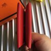Hermes Red Epsom Calvi Card Holder - Image 3