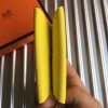Hermes Yellow Epsom Calvi Card Holder - Image 6