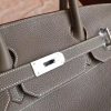 Hermes Grey JPG Shoulder Birkin 42cm Bag - Image 4