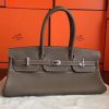 Hermes Grey JPG Shoulder Birkin 42cm Bag - Image 5