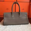 Hermes Grey JPG Shoulder Birkin 42cm Bag - Image 9
