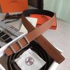 Hermes Officier Belt Buckle & Brown 38MM Strap - Image 5