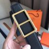Hermes Officier Belt Buckle & Black 38MM Strap - Image 5