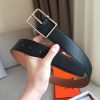 Hermes Brown Saddle 38MM Reversible Belt - Image 5