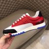 Hermes Trail Sneaker In Red/White Calfskin - Image 8