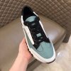 Hermes Trail Sneaker In White/Blue Calfskin - Image 4