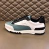 Hermes Trail Sneaker In White/Blue Calfskin - Image 9