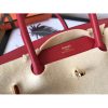 Hermes Red Swift Birkin 30cm Handmade Bag - Image 6