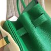 Hermes Bamboo Clemence Birkin 35cm Handmade Bag - Image 2