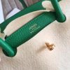 Hermes Bamboo Clemence Birkin 35cm Handmade Bag - Image 8