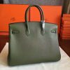 Hermes Canopee Clemence Birkin 35cm Handmade Bag - Image 3