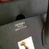 Hermes Canopee Clemence Birkin 35cm Handmade Bag - Image 7