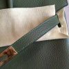 Hermes Canopee Clemence Birkin 35cm Handmade Bag - Image 9